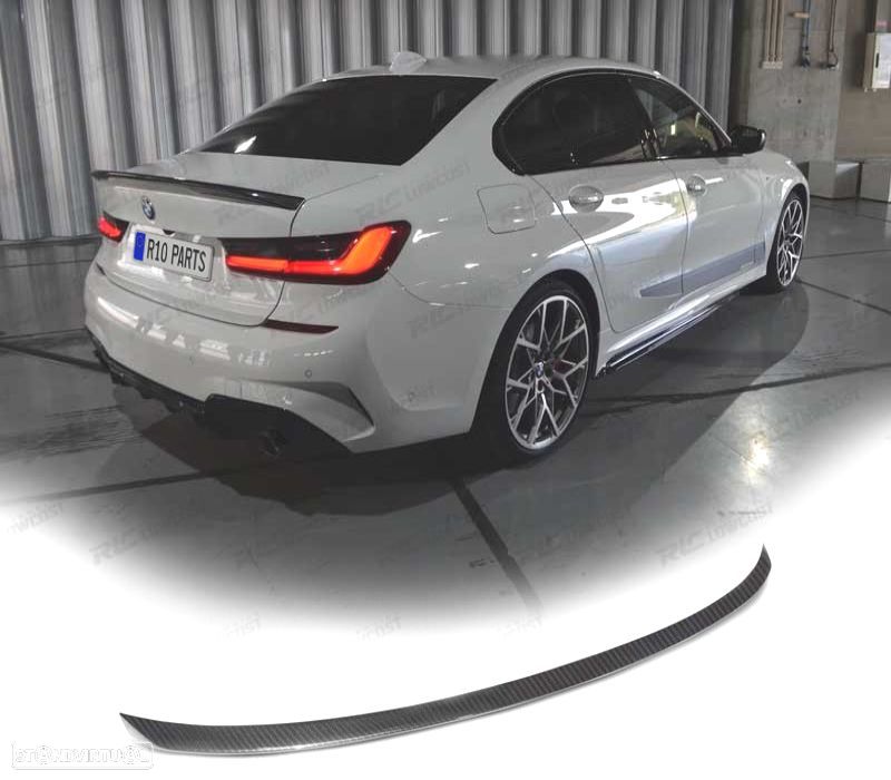 SPOILER AILERON BMW G20 19- LOOK M PERFORMANCE CARBONO - 2