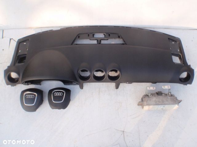 AUDI A4 B7 CABRIO DESKA KONSOLA KOKPIT PULPIT PÓŁKA PARAPET PODUSZKI AIRBAG PASY PAS naprawa  Raz2 ! - 2
