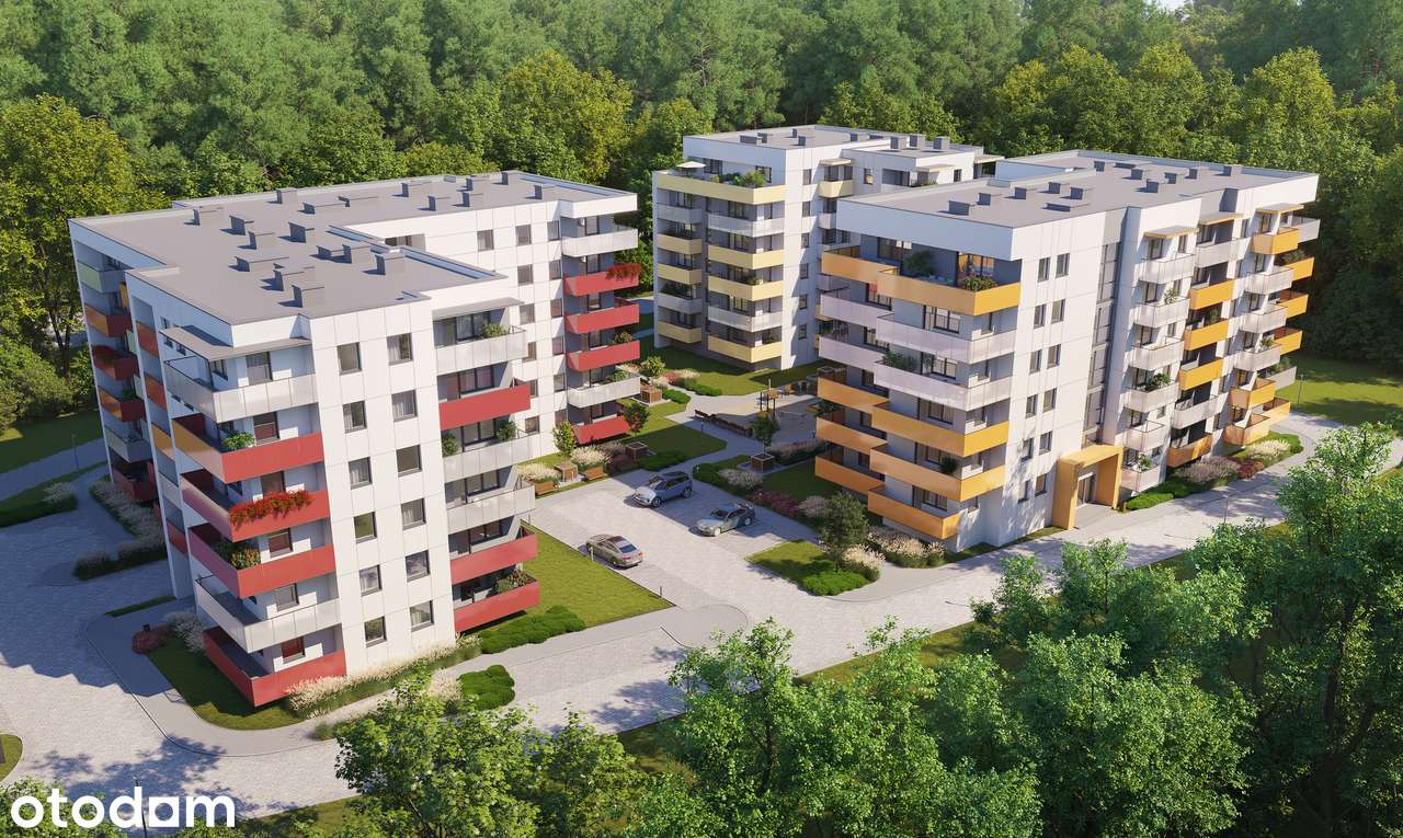 Duże rodzinne mieszkanie 4 pokojowe-Osiedle Słoneczne II- etap III-14A - Pełny obrazek: 2/8