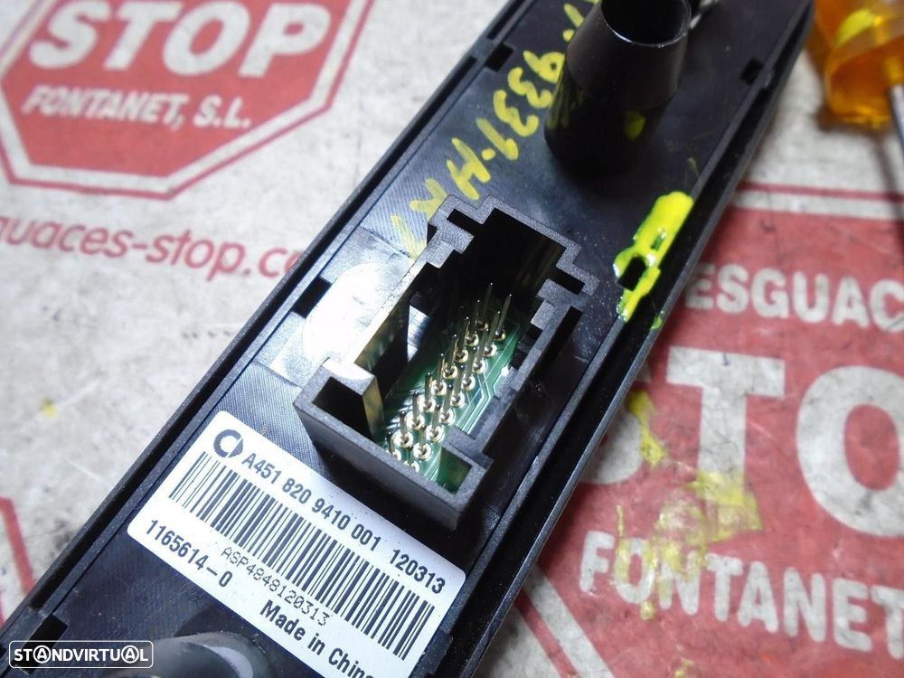 BOTÃO DE EMERGÊNCIA SMART FORTWO COUPÉ 2013 - 3