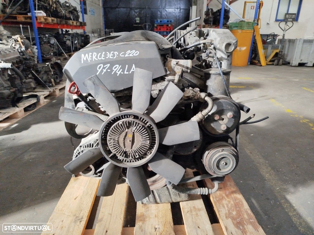 Motor Mercedes-Benz C-Class (W202) - 1