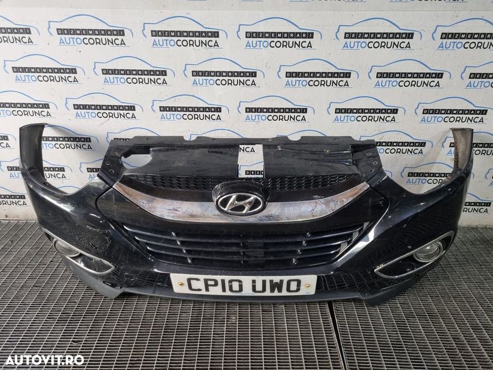 Bara fata Hyundai IX35 2010 - 2019 Black Pearl 1K (1350) Diesel model fara spalatoare far - 1