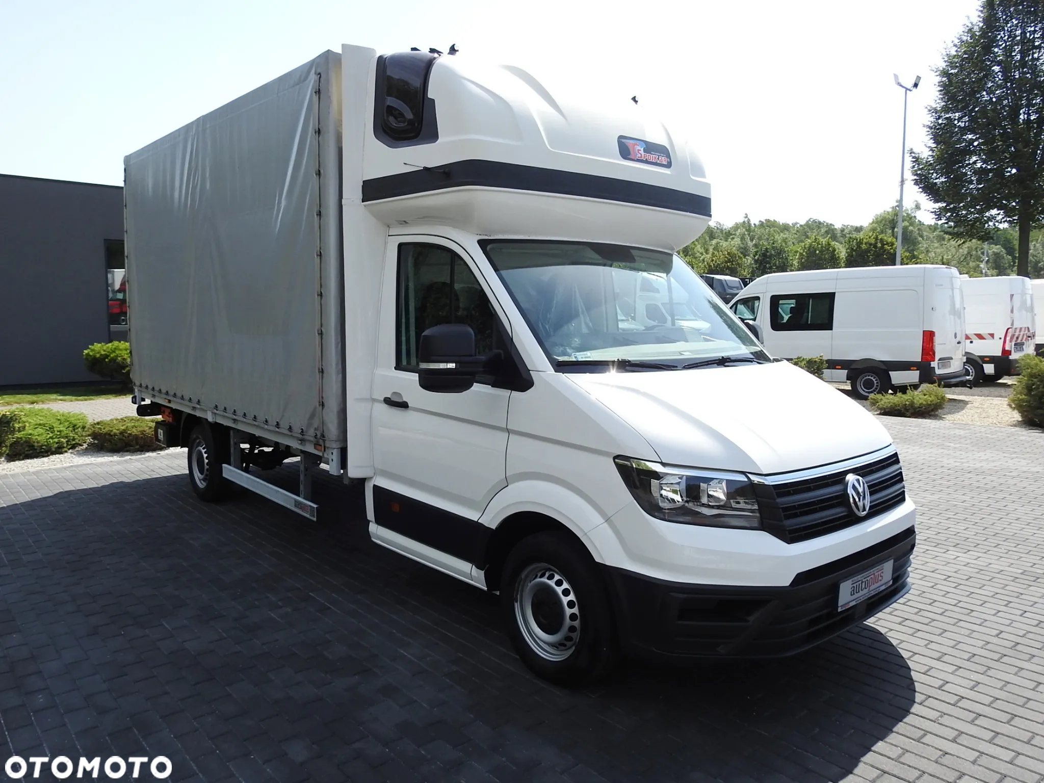 Volkswagen CRAFTER PLANDEKA WINDA 8 PALET WEBASTO TEMPOMAT 180KM [ 032919 ] - 5