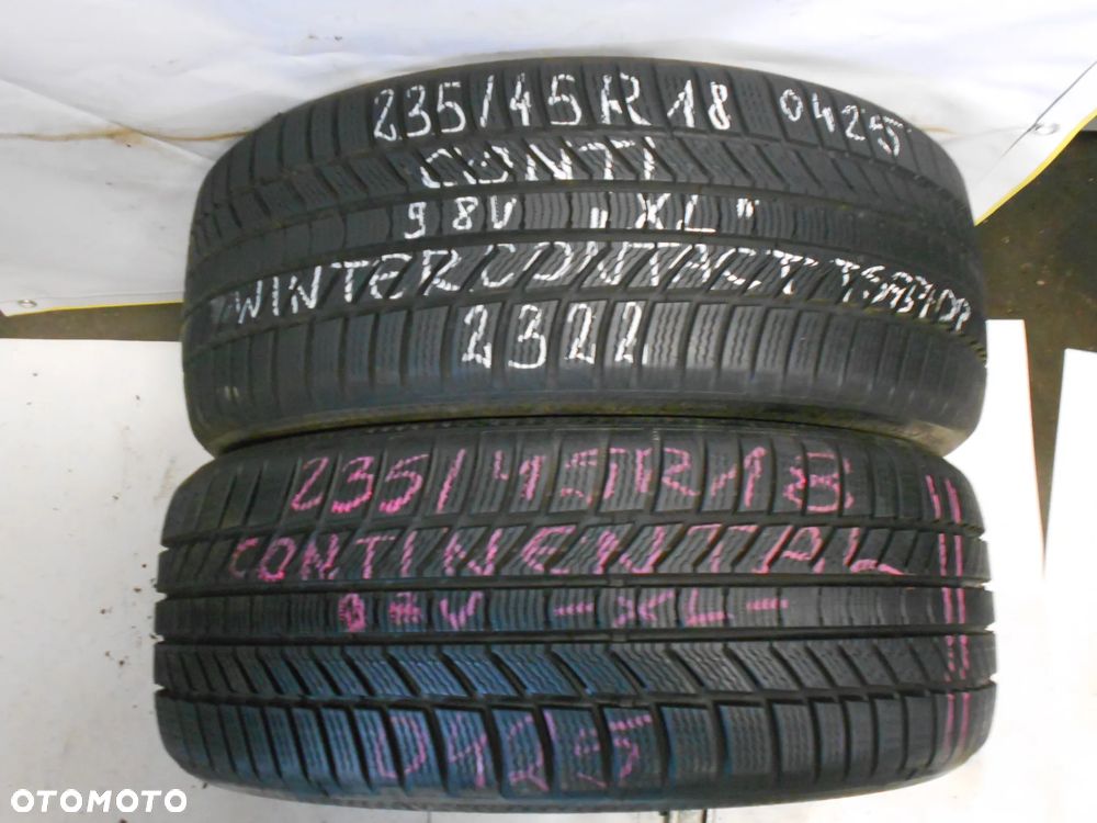 OPONY 235/45R18 CONTINENTAL WINTER CONTACT TS870P XL DOT 0425 / 2322  7.6MM - 1