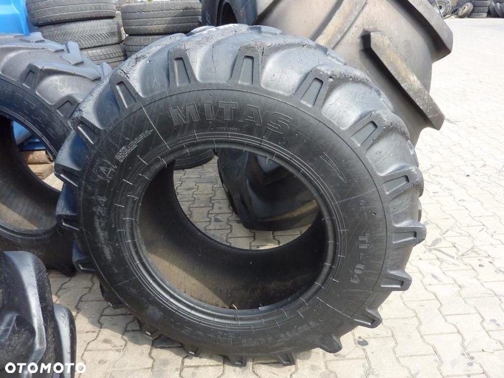 2x Opona używana przemysłowa 16.9-24 16.9R24 MITAS 400zł(szt.) W4042 - 2