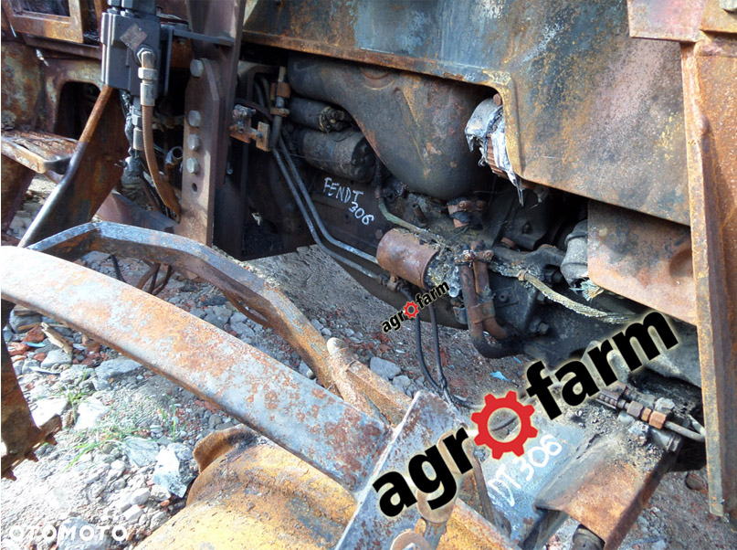 Fendt 306 307 skrzynia most silnik zwolnica tryb zębatka wał oś blok - 4