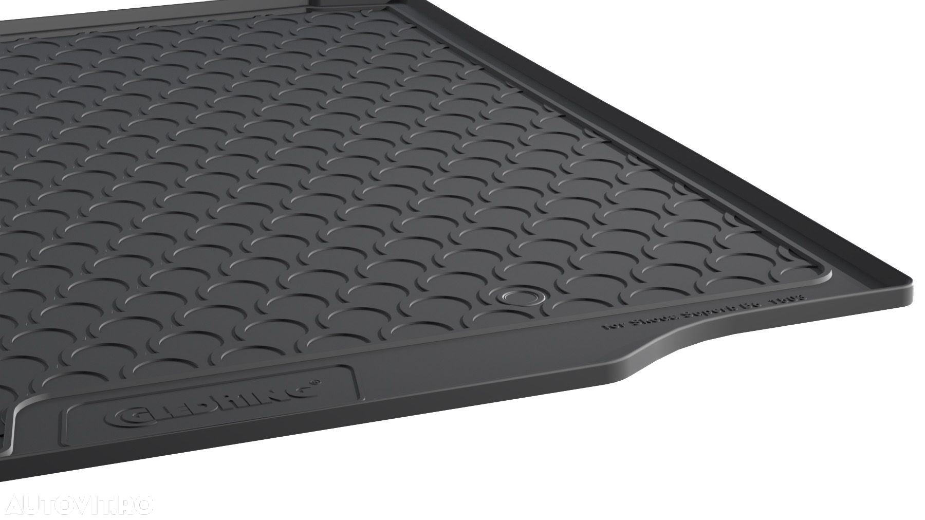 Tavita portbagaj Skoda Superb 2 B6 3T Sedan, 2008-2015, din cauciuc Rubbasol, marca Gledring - 2
