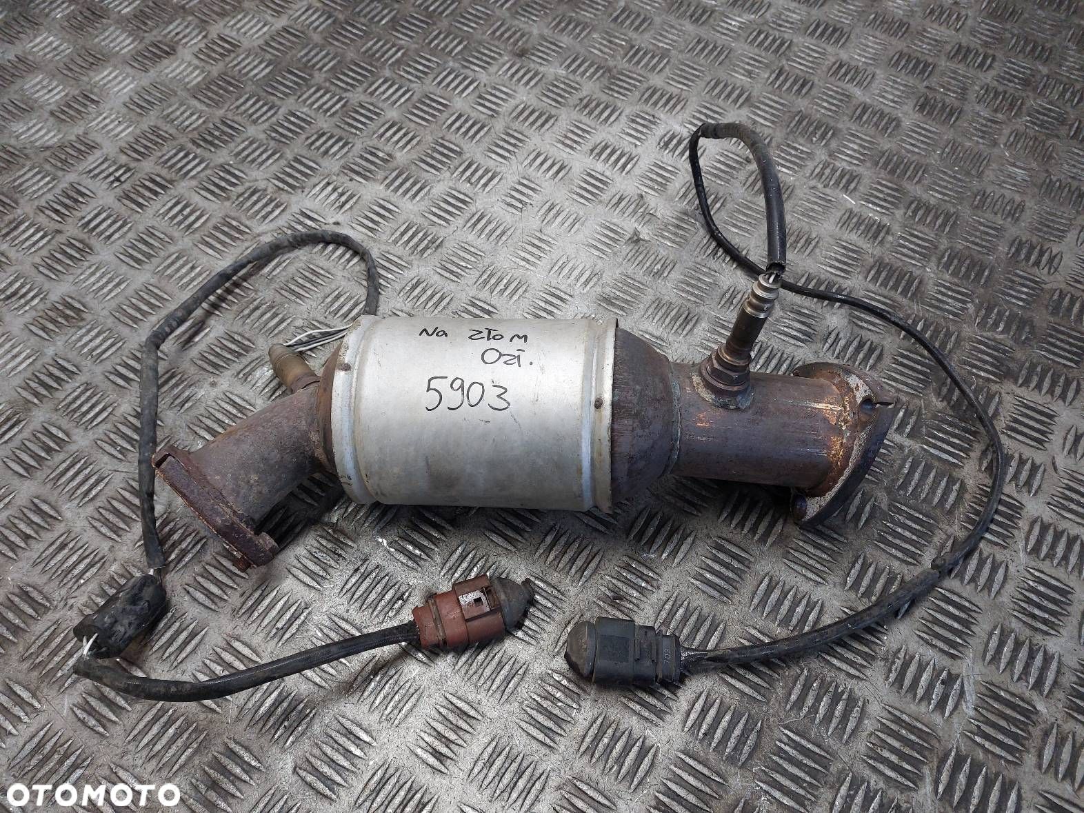 KATALIZATOR PEŁEN AUDI A4 B6 1.6 8V 103R-000079 06B906265B 0258986507 - 1