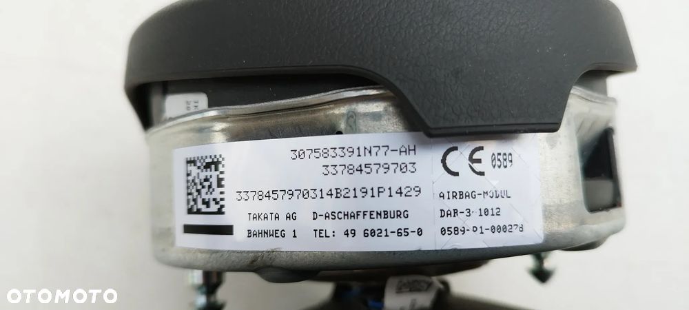 Bmw F30 F10 F20 X1 X2 X5 X6 M-Pakiet Airbag Poduszka Powietrzna Oryginał Nowa 7845797 - 03 - 3