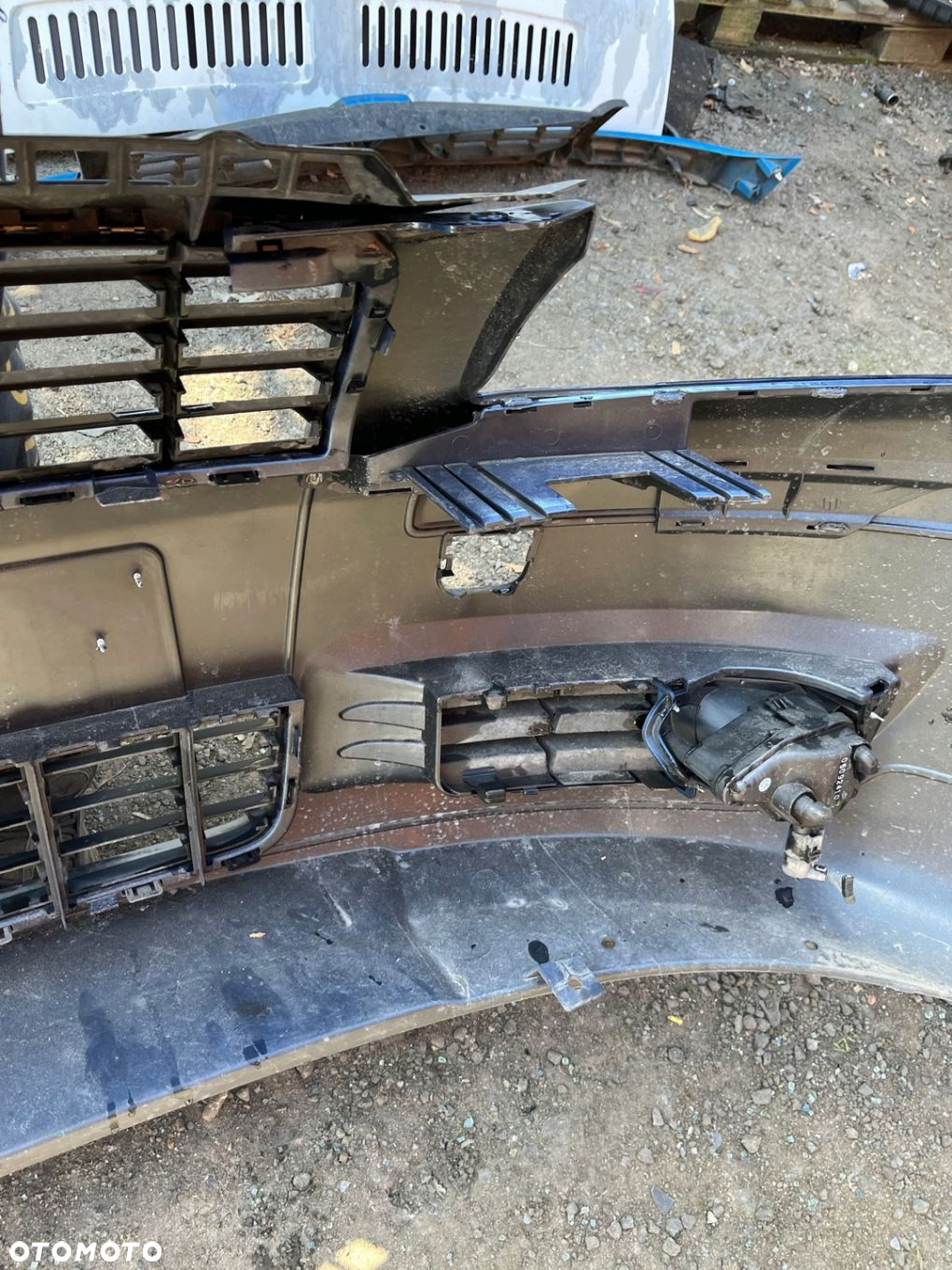 audi a3 8p zderzak przód przedni mały grill lakier-LZ5C - 14