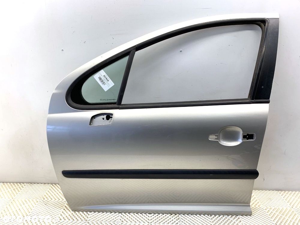 DRZWI LEWY PRZÓD  PEUGEOT 207 (WA_, WC_) 2006 - 2015 1.4 54 kW [73 KM] benzyna 2006 - 2013 - 1