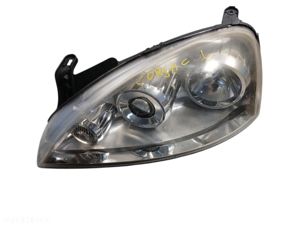 LAMPA LEWA PRZEDNIA PRZÓD OPEL CORSA C 13100535 - 1