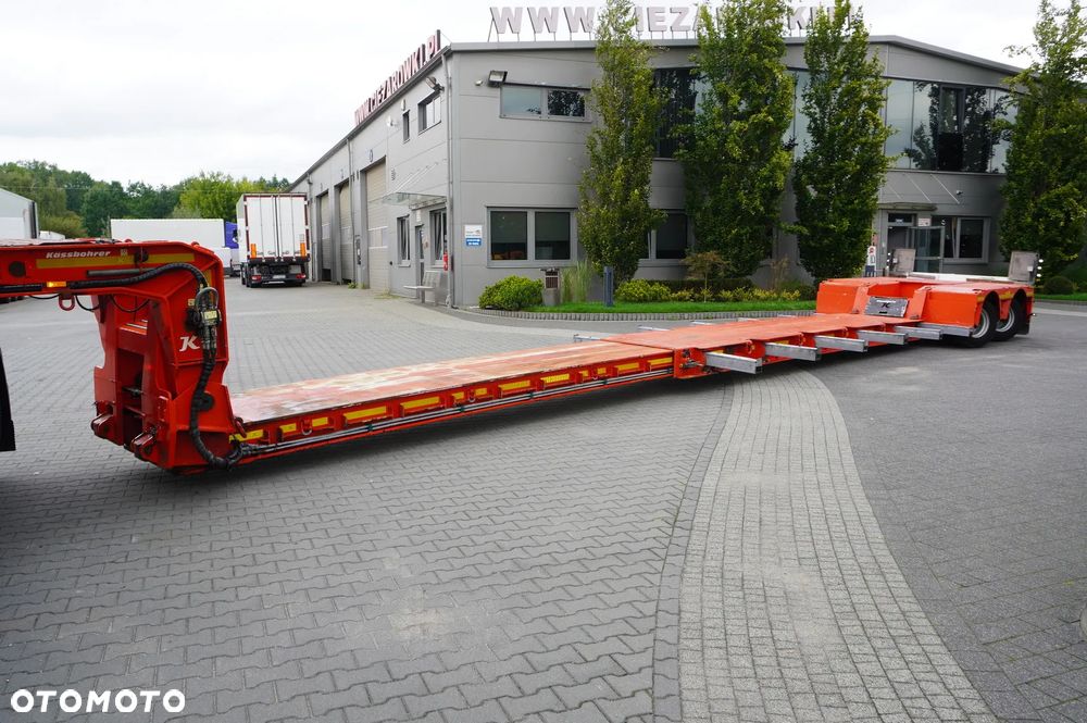 MAN TGX 28.510 6×2 / Naczepa niskopodwoziowa Kässbohrer LB2 TIEF-BETT / naczepa rozsuwana 16.5 m / DMC 65 t / osie skrętne - 2
