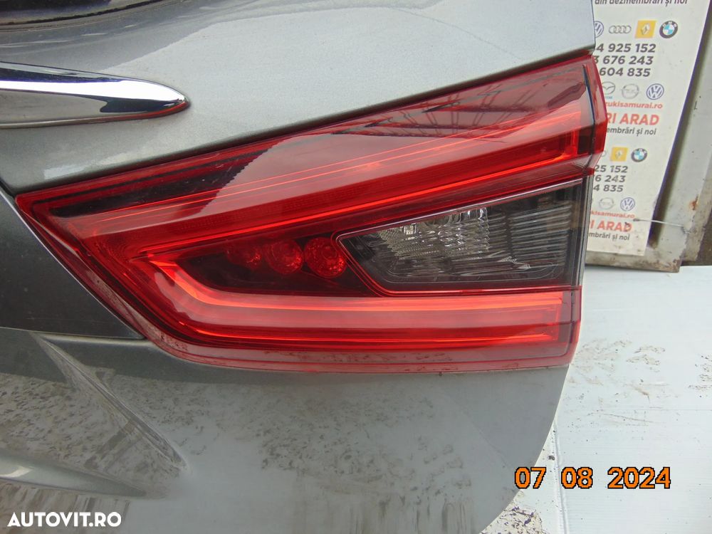 Stop haion Nissan Qashqai j11 facelift 2018-2021 lampa tripla spate haion stanga dreapta stopuri - 2