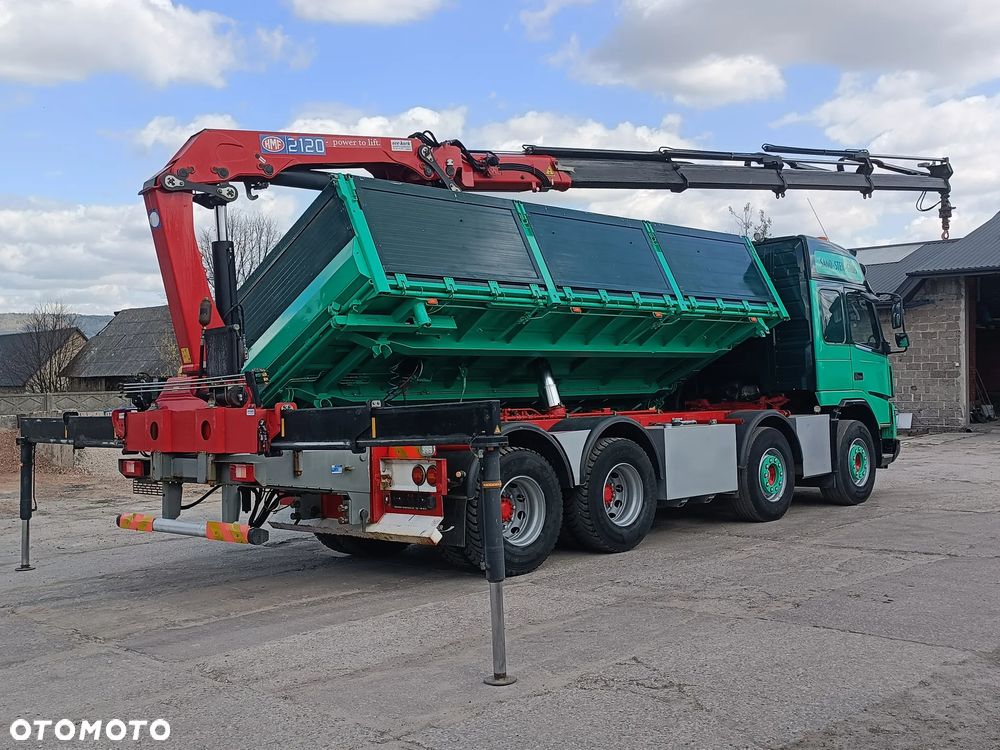 Volvo FMX 460 8x4 HMF 2120 Kiper Bordmatik - 17