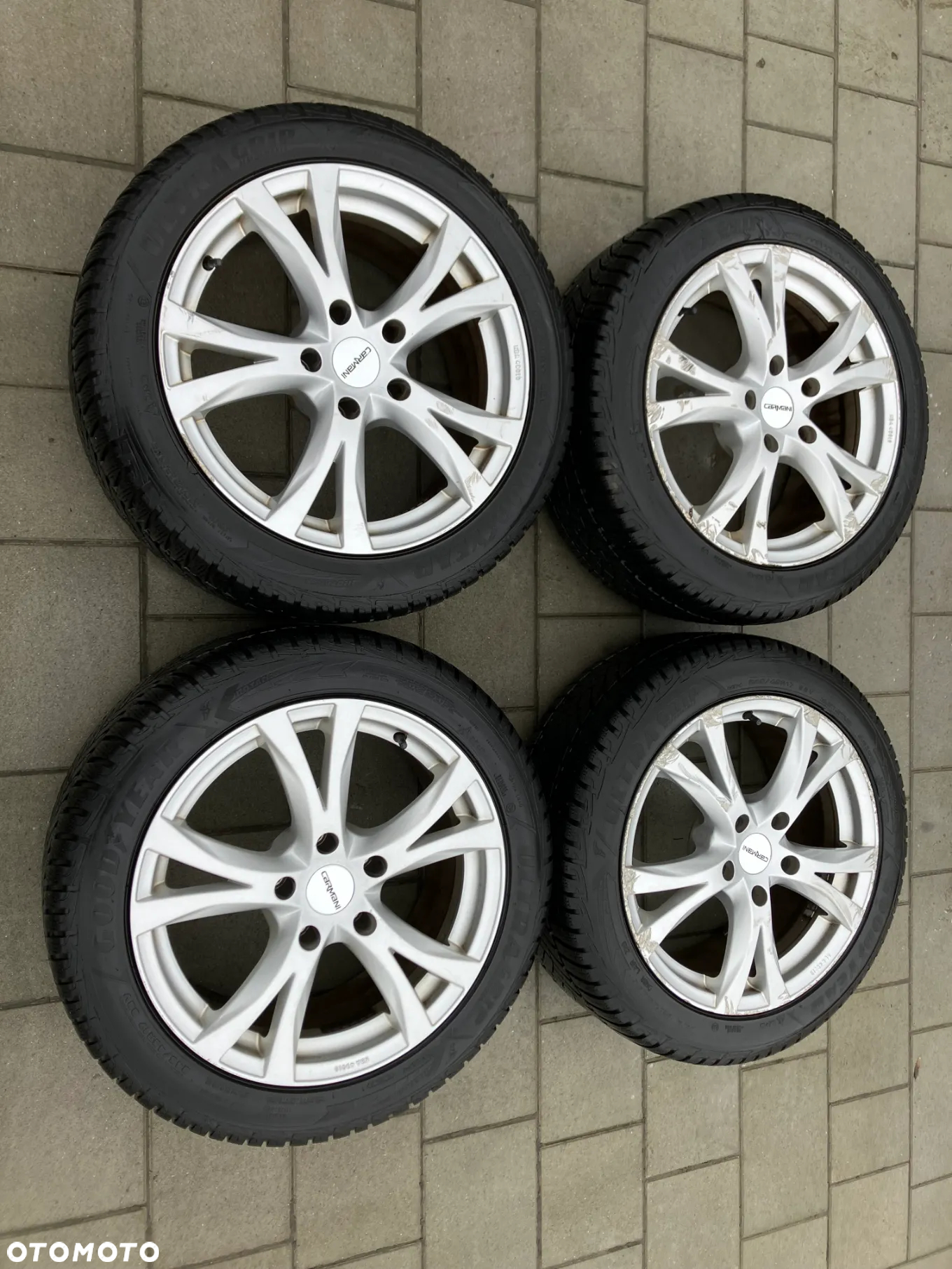 ALUFELGI KOŁA BMW E60 E61 X-DRIVE XD 17 CALI ET40 IS40 GOODYEAR ULTRAGRIP 245/45/17 ZIMA 5x120 KOŁA FELGI - 3