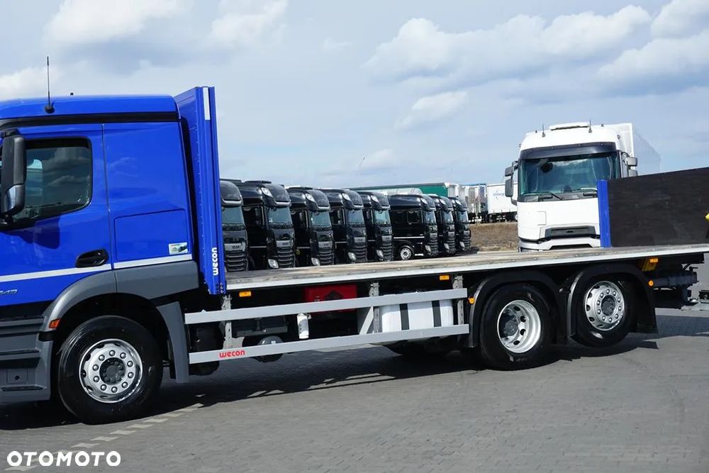 Mercedes-Benz ACTROS / 2543 / ACC / E 6 / PEŁNY ADR / PLATFORMA / ZAWIESIE POD WÓZEK - 15