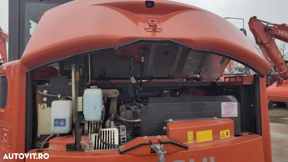 Hitachi ZX85, 2023, 2.314h, MASA OPERATIONALA 9,3tone, senile cauciuc pad, CUPLA RAPIDA HIDRAULICA si 3 cupe NOI, latime 2,2m, ad sapare 5m, inst picon pe brate, Aer cond, camera spate, posibil leasing 4 ani, CA NOU-PROMOTIE 63900 EUR+tva - 28