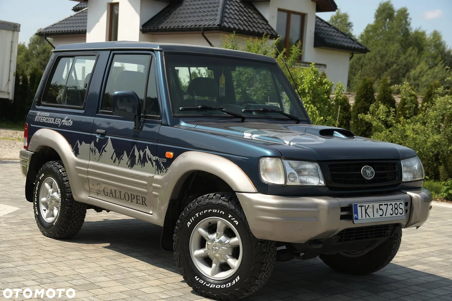 Hyundai Galloper SWB5 2.5 D intrcooler - 2