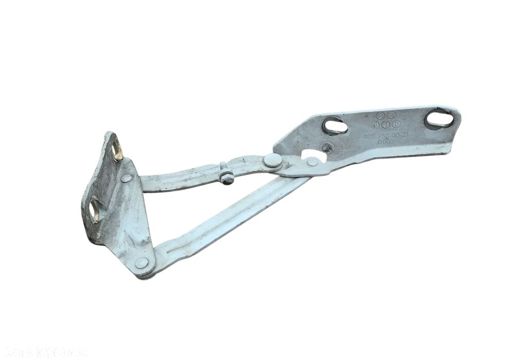 KOMPLET ZAWIASÓW MASKI PRAWY + LEWY ZAWIAS ZAWIASY MB SPRINTER W906 VW CRAFTER 9067500121 9067500021 - 3