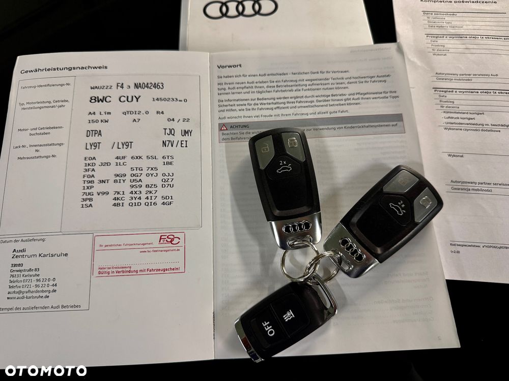 Audi A4 Limousine 40 TDI quattro S tronic S line - 37