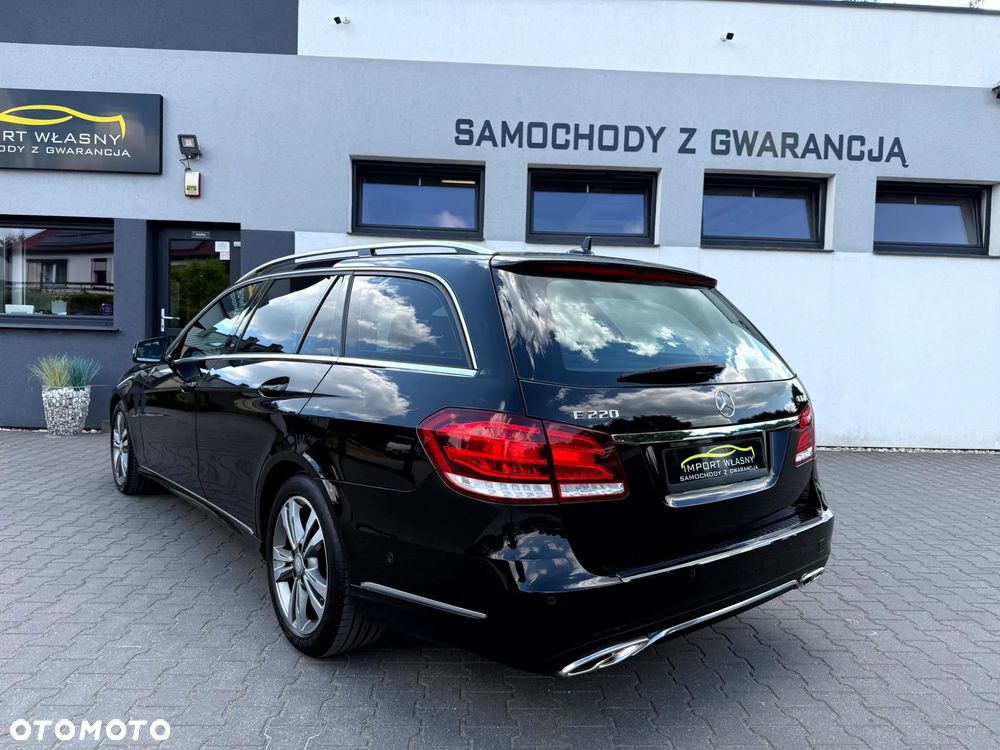 Mercedes-Benz Klasa E 220 CDI DPF BlueEFFICIENCY Automatik Avantgarde - 4