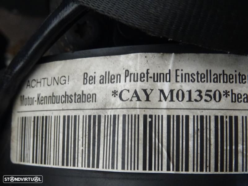 Motor 1.6 TDI CAY VAG - Audi - Seat - Skoda - Volkswagen - 9