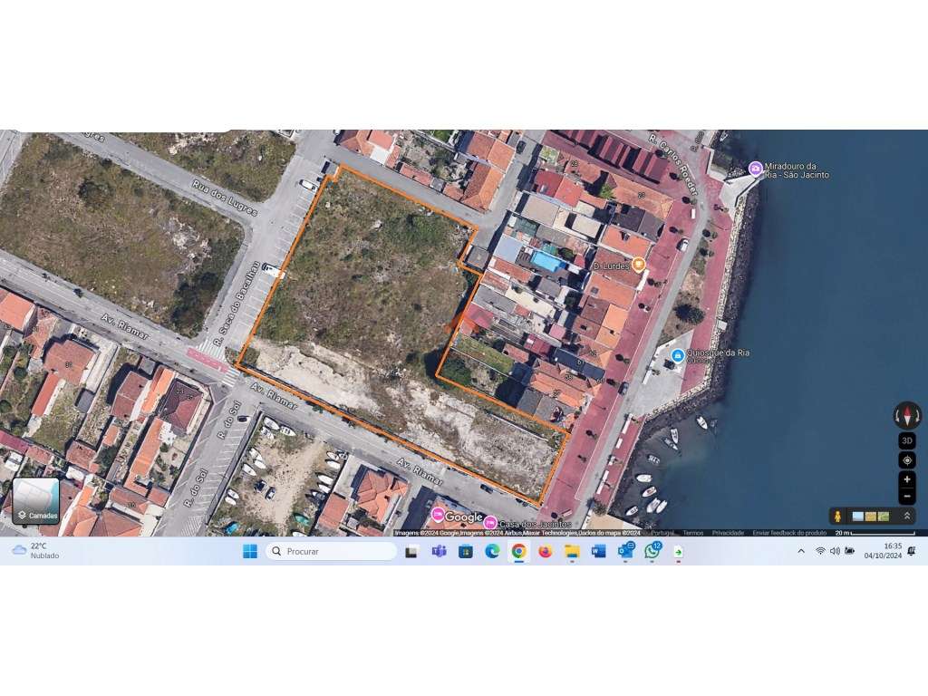 Lote de terreno em São Jacinto junto á Ria! - Grande imagem: 2/5