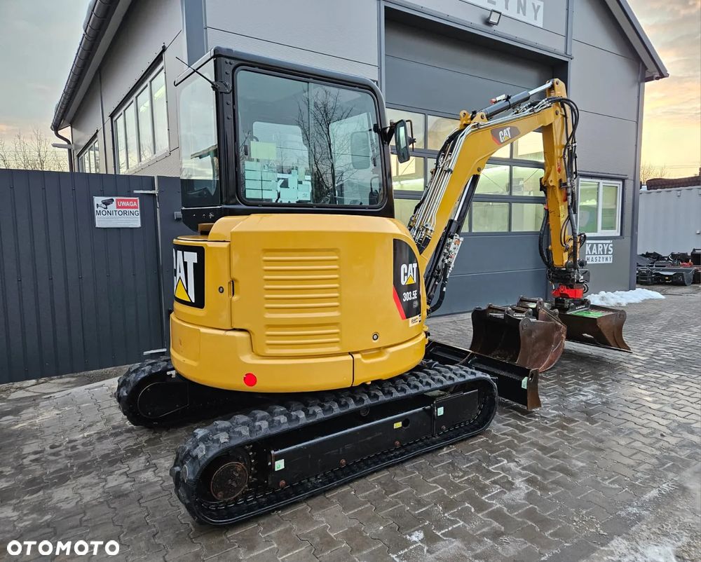 Caterpillar MINIKOPARKA CAT CATERPILLAR 303.5E CR 303.5 E 303 2019R. KLIMATYZACJA ROTOTILT - 6