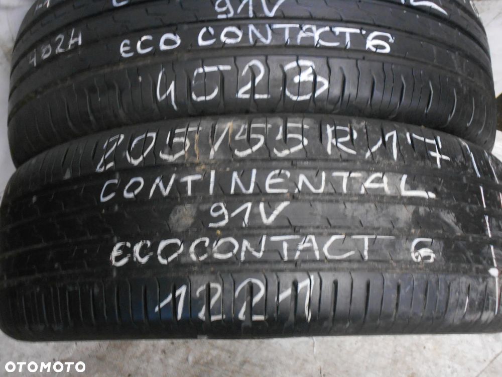OPONY 205/55R17 CONTINENTAL ECO CONTACT 6 DOT 4523 / 1221 7MM - 3