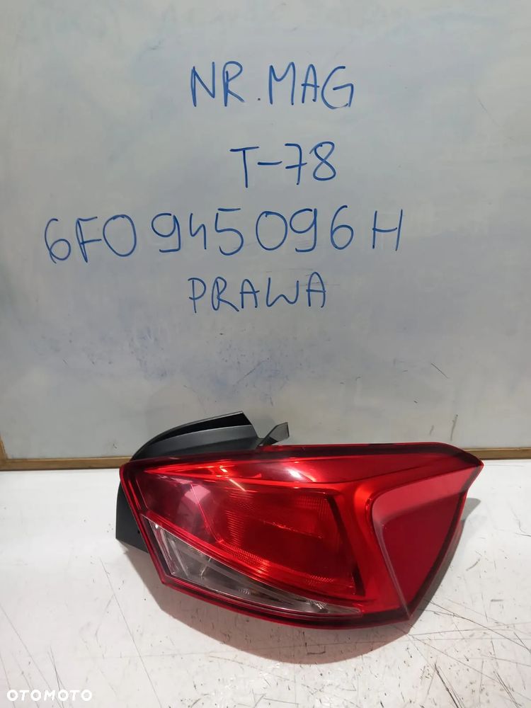 LAMPA PRAWA TYŁ TYLNA SEAT IBIZA V 6F0945096H - 1