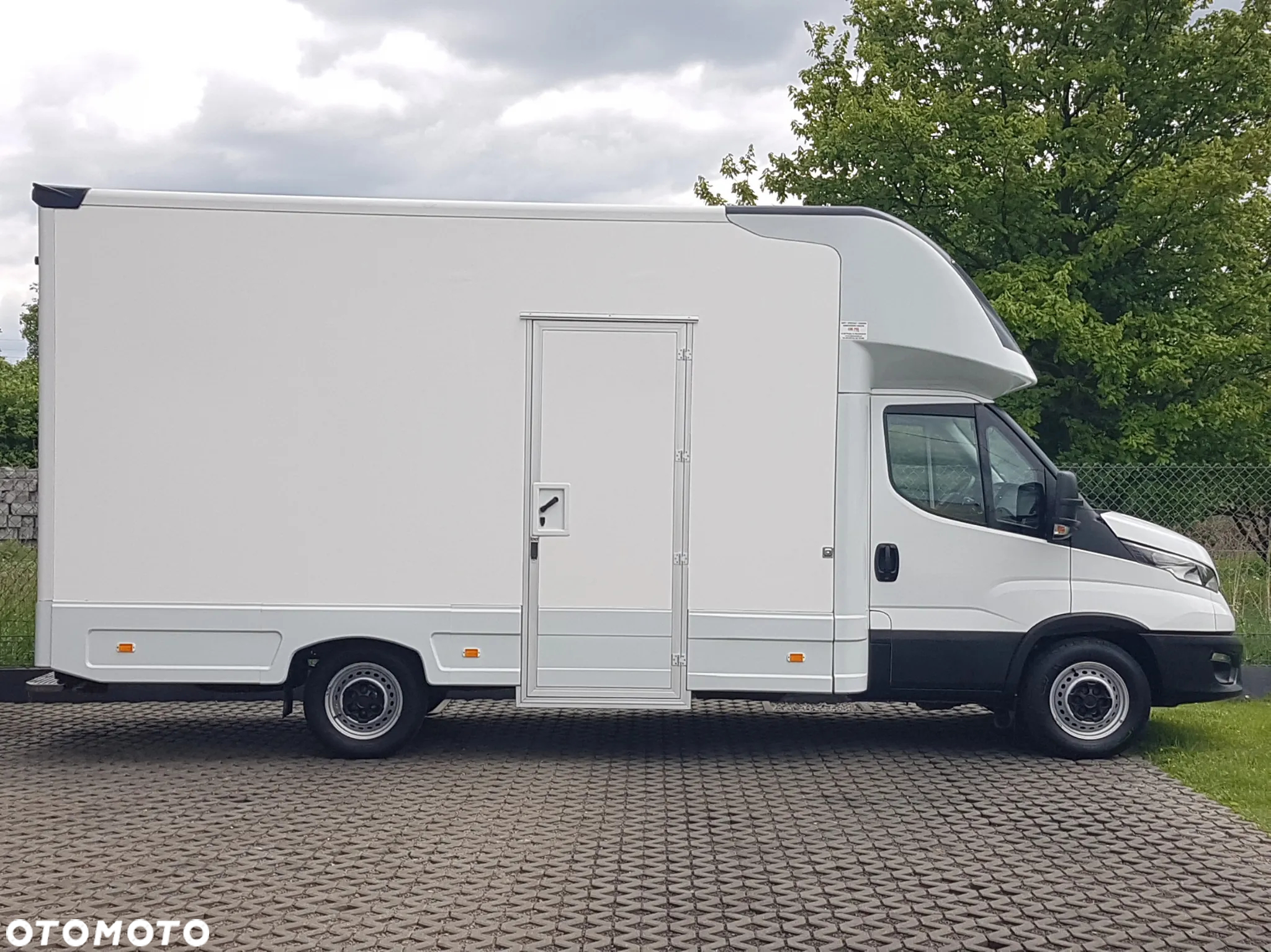 Iveco DAILY KONTENER NISKOPODŁOGOWY 4,43x2,23x2,42 SKLEP FOODTRUCK BAR KLIMA KONIOWÓZ KAMPER - 12