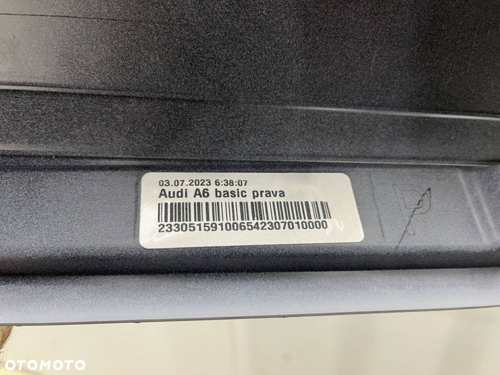 Nakładka progu Audi A6 C8 18-25r. NOWA prawa listwa progowa prawy próg zewnętrzny 4k0853856 - 12
