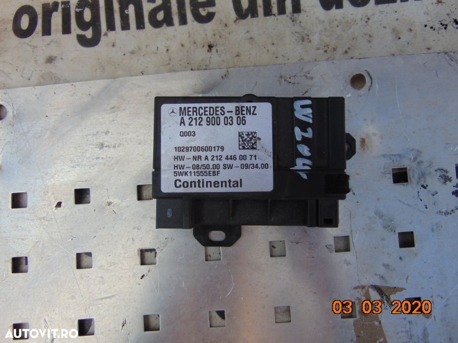 Modul pompa motorina Mercedes C Class W204 E Class w212 modul combusti - 1