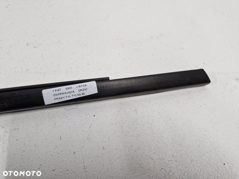 fiat 500x listwa zgarniająca drzwi prawy tył tylna - 4