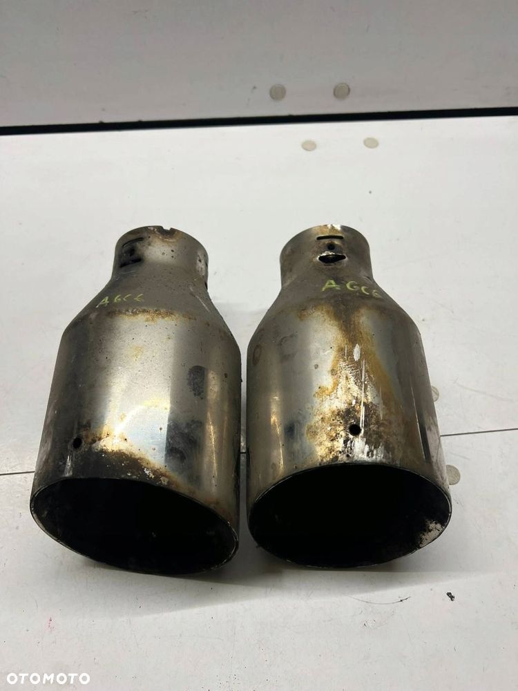 Końcówka wydechu 3.0 TFSI Audi A6 S6 C6 4F Komplet - 1