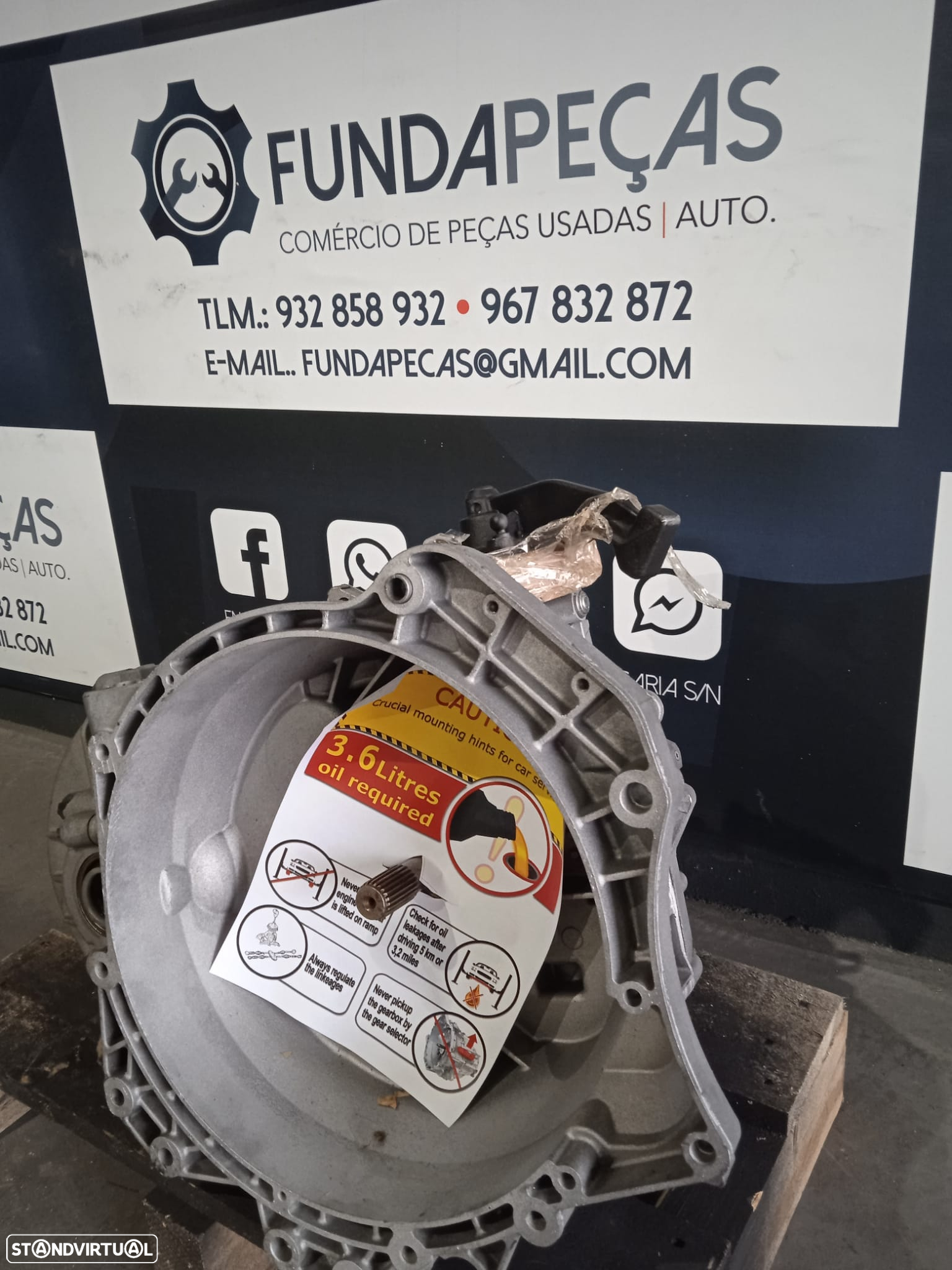 Caixa velocidades Recondicionada Citroen Jumper 2.2 20GP17 - 3