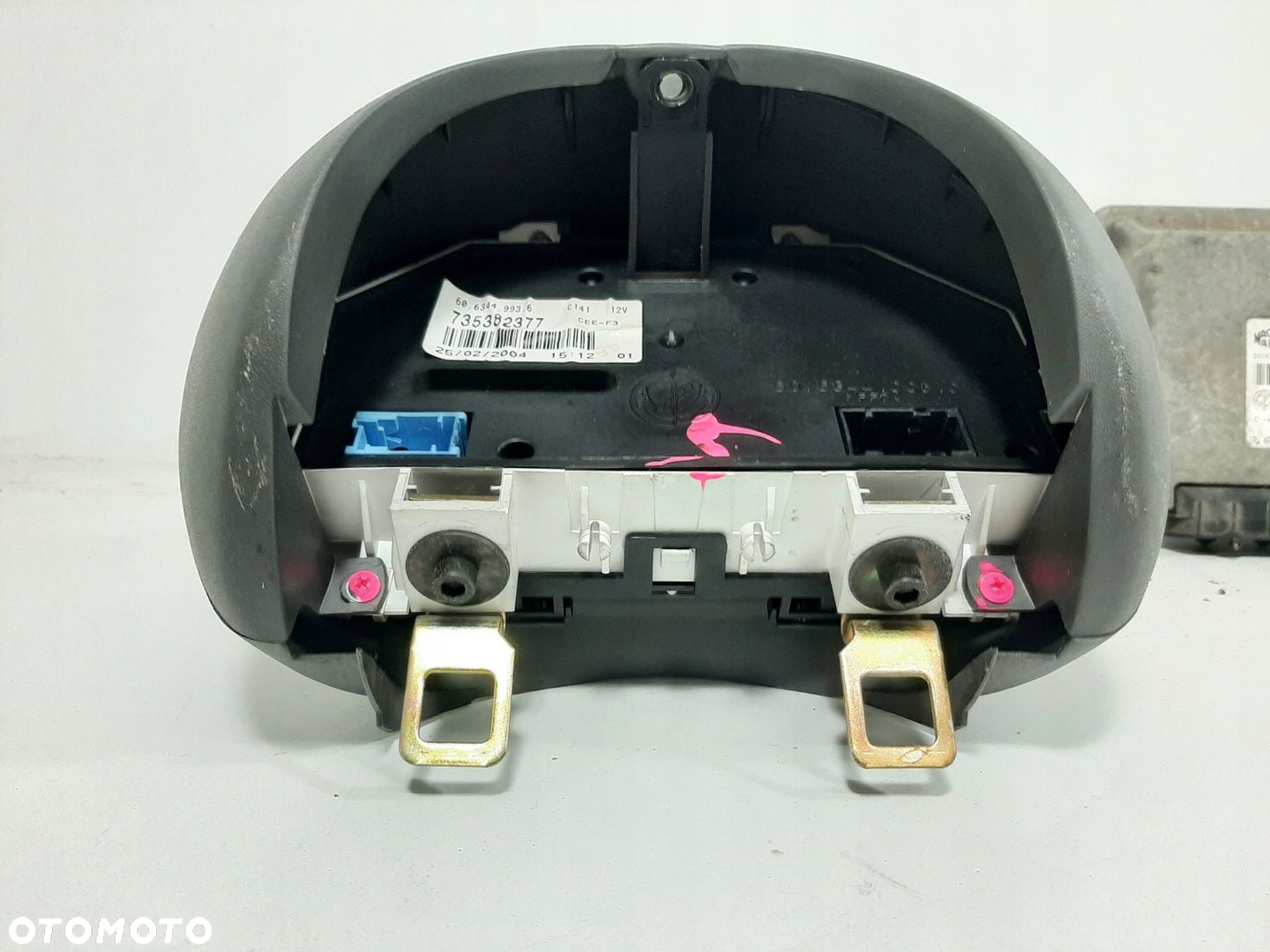 FIAT SEICENTO 1.1 8V 04R ZESTAW STARTOWY STEROWNIK SILNIKA 55187372 - 16