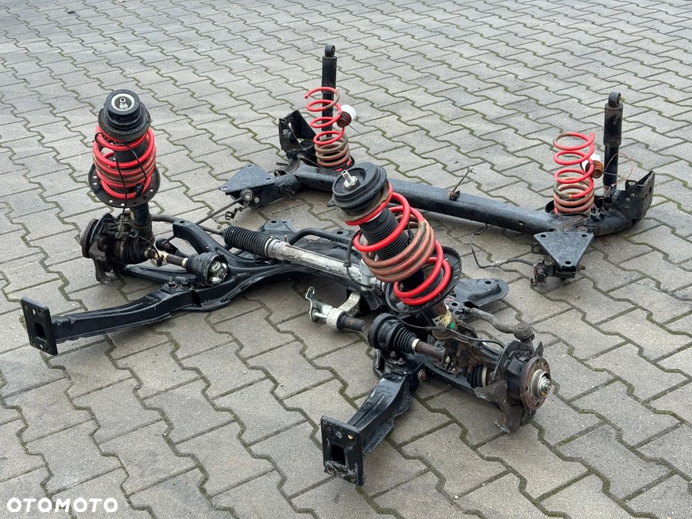 Fiat 500 Abarth Zawieszenie Koni przód tył belka sanki wózek zwrotnica - 1