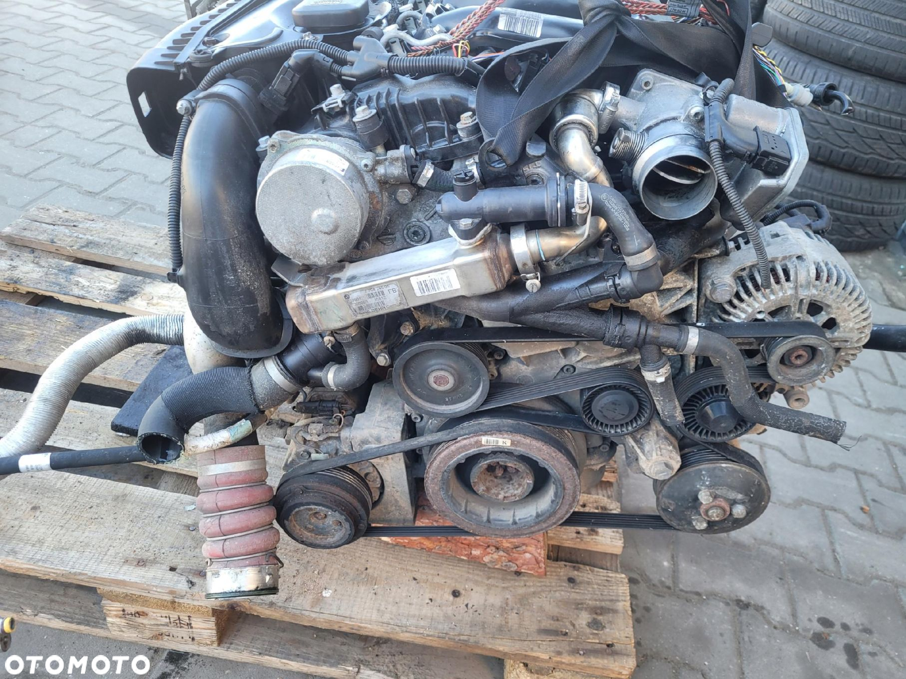 SILNIK BMW X5 E70 X6 E71 3.0 D 306D3 M57 KOMPLETNY - 6