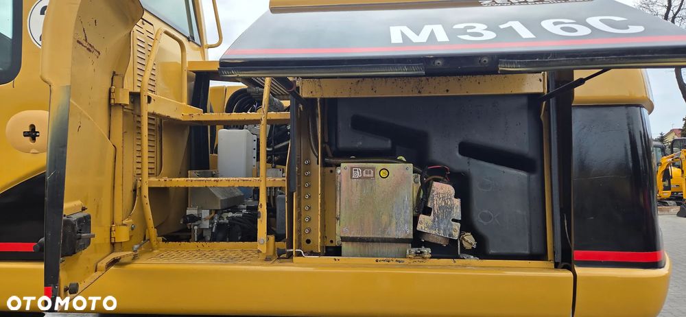 Caterpillar << CAT M316, 2004r, z Niemiec, 2 łyżki!, Fatura Marża, cena brutto!>> - 13