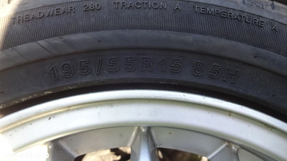 Koła letnie 16'' 4x100 OPEL ET49 195/55R16 alufelgi ET49 - 11