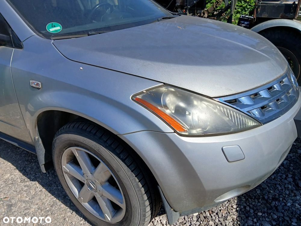 NISSAN MURANO 3.5 SILNIK VQ35DE SKRZYNIA M-CVT  KY0 maska pokrywa silnika klapa bagażnika zderzak lampa reflektor pas przedni stop lampy halogeny przeciwmgłowe odblaski grill atrapa znaczek błotnik błotniki - 2