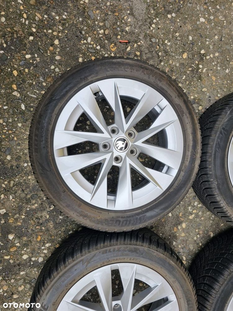 koła aluminiowe 5e3601025 skoda 205/55r17 - 4