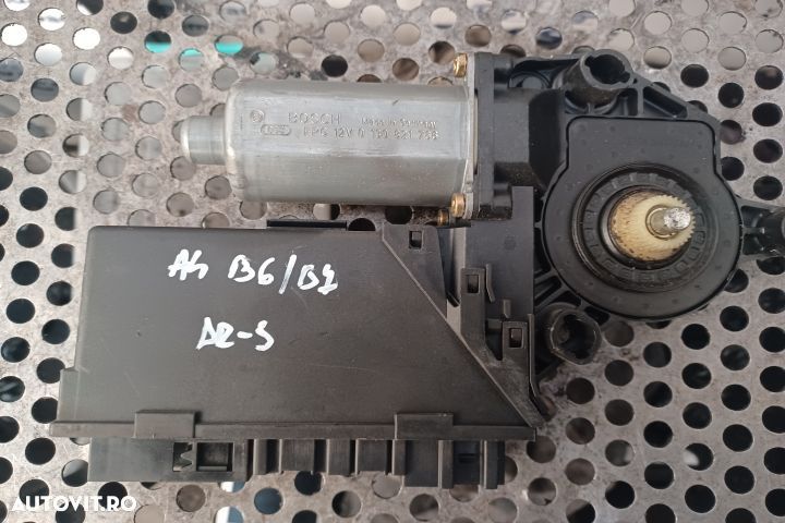 Motoras macara geam spate dreapta 0130821766 Audi A4 B6 [2000 - 2005] - 1