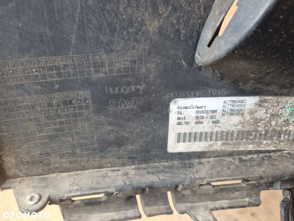 MERCEDES A KLASA AMG W177 ZDERZAK TYŁ TYLNY - 10