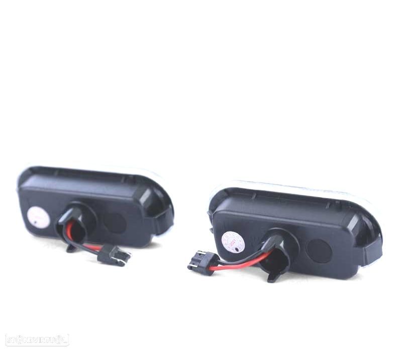 PISCAS LATERAIS LED BAR FORD SEAT VOLKSWAGEN VW CROMADO - 2