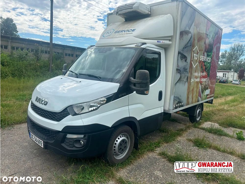 Iveco Daily 35S17 3.0 diesel KONTENER-CHŁODNIA THERMO KING, 170kM, 2016 rok, WEBASTO, KLIMA, ORGINALNY PRZEBIEG! - 2