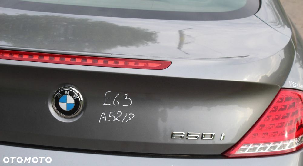 KLAPA BAGAŻNIKA TYŁ BMW E63 LIFT A52 SPACEGRAU - 3