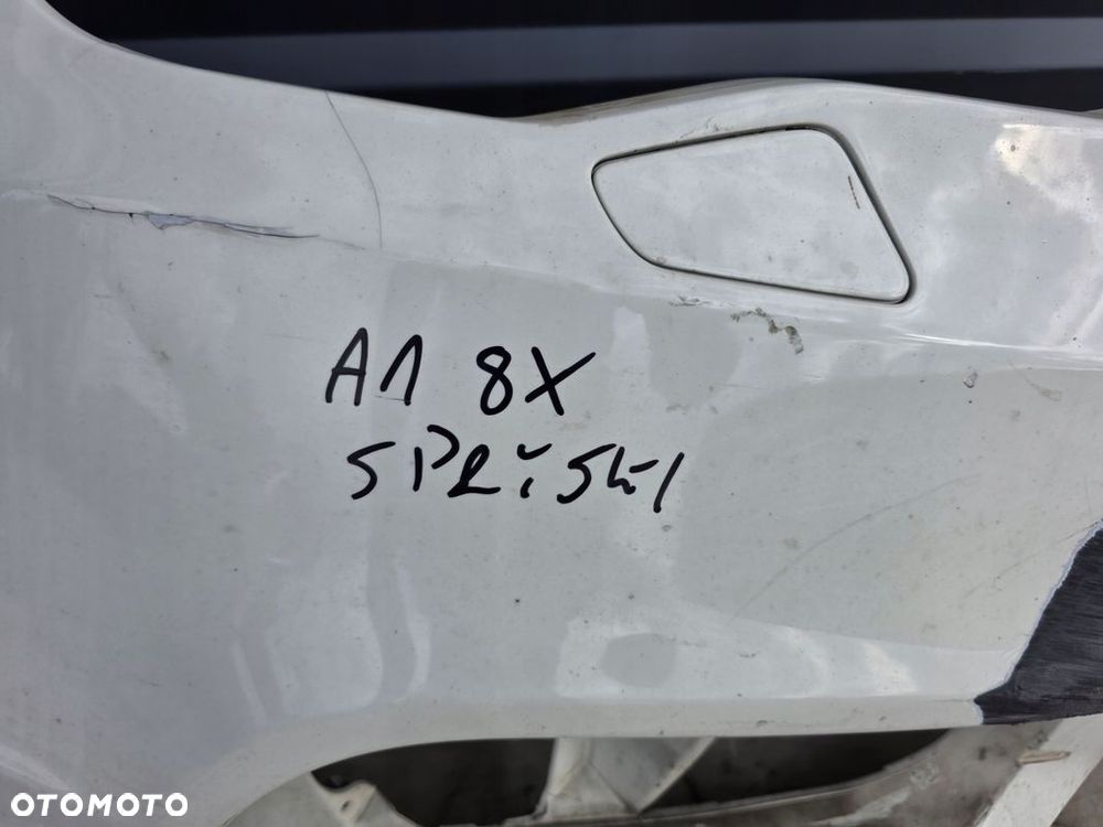 ZDERZAK NAROŻNIK PRAWY PRZÓD AUDI A1 8X SPRYSK ORYGINAL ! - 8